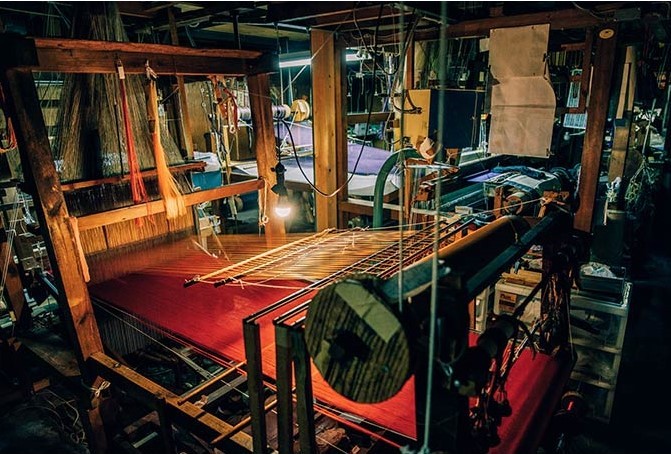 コース１：京都市上京区の西陣織手織り工房見学 画像